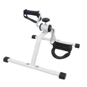 PE02 Portable Mini Exercise Bike with Iron Frame, Hand and Foot Pedal Trainer, 100kg Capacity