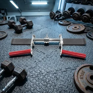 PJ15 Steel Heavy-Duty Anti-Slip Attachment for Lat Pulldown Chest Fly Hammer Curl Biceps Triceps Cable Workouts