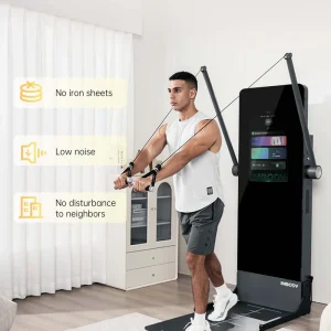 POWER Q Fitness Mirror Home Gym Smart Gym Fitness Mirror Multi Gym Machine Strength Training Equipment Home Trainer