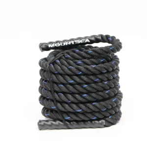 POWER TIGER Nylon Battle Rope for Gym Fitness Exercise High Quality Adult Use Durable Portable