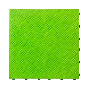 PP 100% Eco-Friendly Manual DIY Friendly SPC Click Lock Interlocking High Duty Plastic Car Garage Floor Tiles