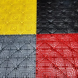 PP Anti Slip Water Resistant Modern Interlocking Indoor Floor Tiles