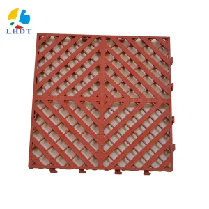 PP Garage Protective Mat Wear Resistant Load Bearing Capacity Is Strong Car Wash Room Anti Skid Drainage Splicing Tile