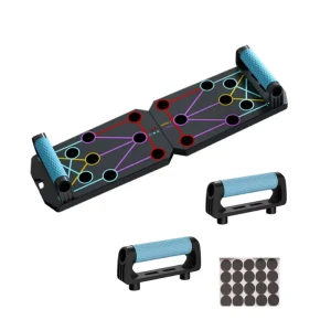 PP Material Foldable Multifunctional Push-Up Stand Chest Muscle Training Support Board