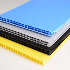 PP Plastic Hollow Board Floor Protection Shuttering Formwork Board, Assorted Colors