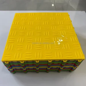PP Waterproof Click Lock Floor Tiles for Car Wash Applications