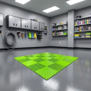 PP Waterproof Wear Resistant Anti Slip Click Installation Modern Embossed Vinyl Flooring Outdoor Use