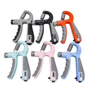 PP+TPE Finger Strength Exerciser Hand Grip Strengthener Gripper for Strength Training Fitness Workout Arms