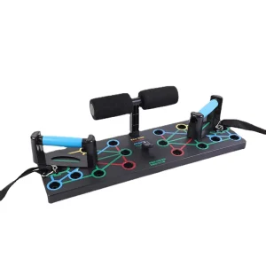 PSB004 Multi-Functional Push-Up and Sit-Up Board, ABS Foam Silicone, 2 kg