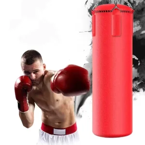 PU Adjustable-Height Hanging Boxing Punching Bag with EVA Foam Filling