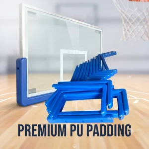PU Basketball Backboard Padding Shock Absorption Basketball Safety Protector