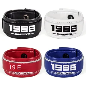 PU Boxing Gloves with Adjustable Straps for Muay Thai and MMA