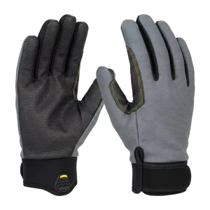 PU-Coated Palm Gloves, Thickened Breathable Elastic Gloves for Work and Outdoor Activities