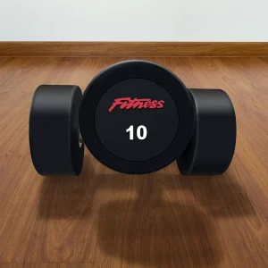 PU Fixed-Weight Hexagonal Dumbbells for Commercial Gyms