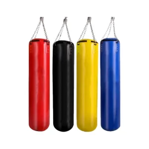 PU Heavy Punching Bag and Sandbag Set, Heavy Duty, 25KG Filling, Gym Training
