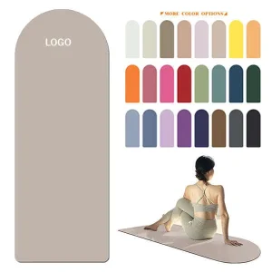 PU Yoga Mat Anti-Slip Oval Yoga Mat