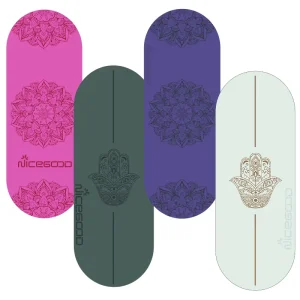 PU Yoga Mat with Natural Rubber Base, Wear-Resistant, Anti-Slip and Odorless for Gym
