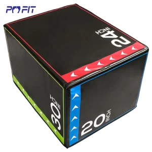PVC 3-in-1 Foam Plyo Box for Jump Exercise
