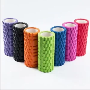PVC & ABS Fitness Foot Massage Eva Foam Rollers 33cm 45cm Custom Logo Printing High Density for Yoga