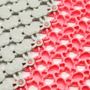 PVC Anti-Slip Bathroom Floor Mat Easy-Clean Modular Interlocking Indoor Outdoor for Swimming Pool and Bathroom