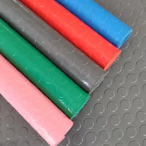 PVC Anti-Slip Safety Mat Heavy-Duty Industrial Flooring for Factory Workshop and Warehouse