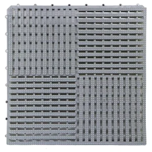 PVC Anti-Slip Washable Modular Interlocking Pool Floor Mat for Indoor/Outdoor Swimming Pools