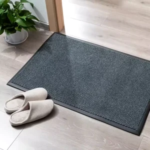 PVC-Backed Hard-Wearing Multi-Purpose Berber Mat Non-Slip Heavy-Duty Dirt Trapper Rug for Front Door