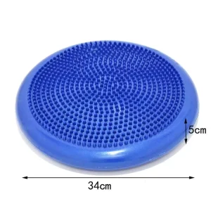 PVC Balance Disc 34cm Diameter 5cm Thick 900g Yoga Balance Pad