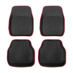 PVC Car Floor Mat Carpet No-Skid Universal Mats for All Vehicles