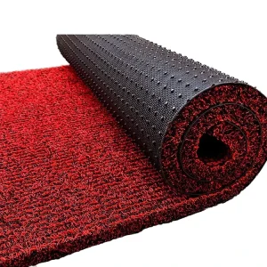 PVC Coil Mat Thickened Cuttable Silk Ring Foot Mat Non-Slip PVC Car Carpet Household Door Entry Mat