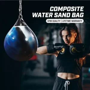 PVC-Filled Hanging Water Punching Bag for Adults and Kids, Home Gym Boxing Speed Training, Multiple Sizes