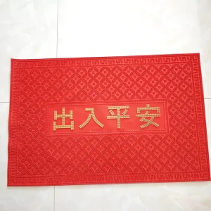 PVC Fishscale Door Floor Mat Roll with Spike Backing