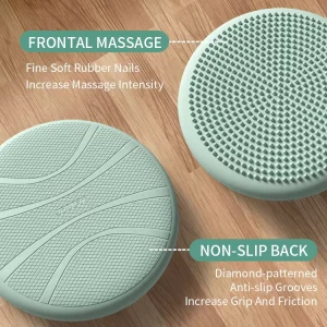 PVC Frosted Anti-Burst Office Spine Yoga Training Balance Pad Cushion F.B.003