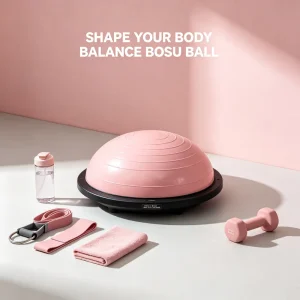 PVC Half Balance Ball Yoga Balance Trainer for Home Gym Factory