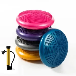 PVC Inflatable Balance Pad, Thickened Explosion-Proof Balance Trainer for Exercise and Fitness