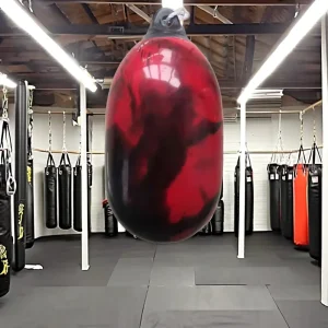 PVC Inflatable Pill-Shaped Sand and Water Bag for Boxing, MMA and Martial Arts Training for Children