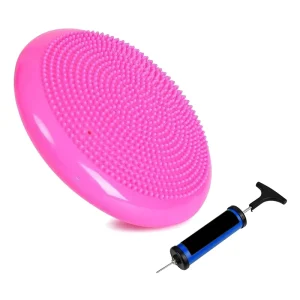 PVC Inflatable Wobble Balance Cushion for Pain Relief, Balance Training, and Muscle Relaxation