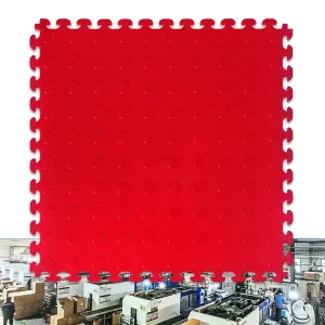 PVC Interlocking Floor Waterproof Fireproof Wear-resistant Eco-Friendly Anti-slip Customized Bottom Pad Garages Warehouses