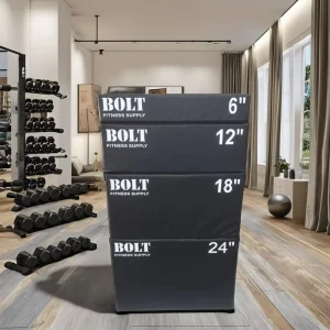 PVC Leather High-Density EPE Foam Soft 4-in-1 Plyometric Box for Strength and Jump Training
