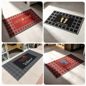 PVC Modular Non-Slip Dust-Removing Floor Mat for Outdoor Entrance