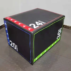 PVC Non-Slip 3-in-1 Soft Plyo Box for Strength Training