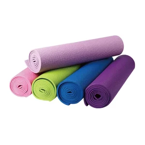 PVC Non-Slip Yoga Mat for Gym and Home Use