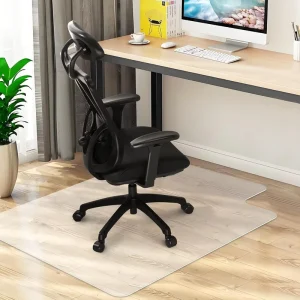 PVC Office Chair Mat for Carpeted Floors, Waterproof and Anti-Slip