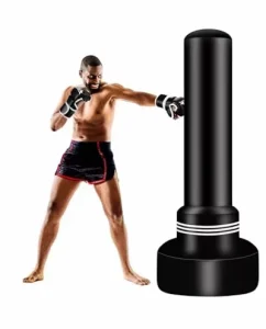 PVC Pedestal Punching Bag Multi-Layer Shock Absorption Free-Standing Adult Boxing Equipment
