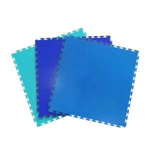 PVC Plastic Floor Tiles Anti-Slip Waterproof Modular Floor Mat for Indoor Garage Industrial Warehouse