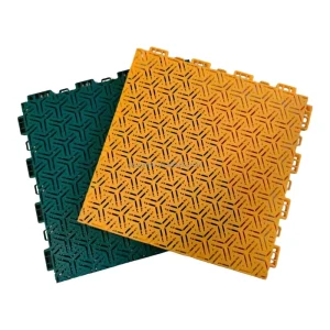 PVC SPC Flooring Waterproof Indoor Interlocking Sports Floor Tiles Suspended Artificial Grass