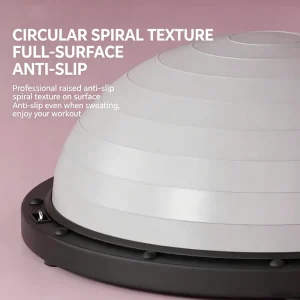 PVC Semi-Circle Balance Trainer, Yoga Half Ball, Home Fitness, Bulk OEM Custom