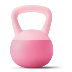 PVC Soft Kettlebell with Iron Sand Filling, Impact Cushioning, and Handle