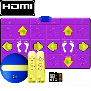 PVC USB Electronic Dance Mat for Computer and TV Games, Music and Ballet