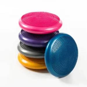 PVC Yoga Balance Air Pad Inflatable Wobble Cushion for Exercise and Stability